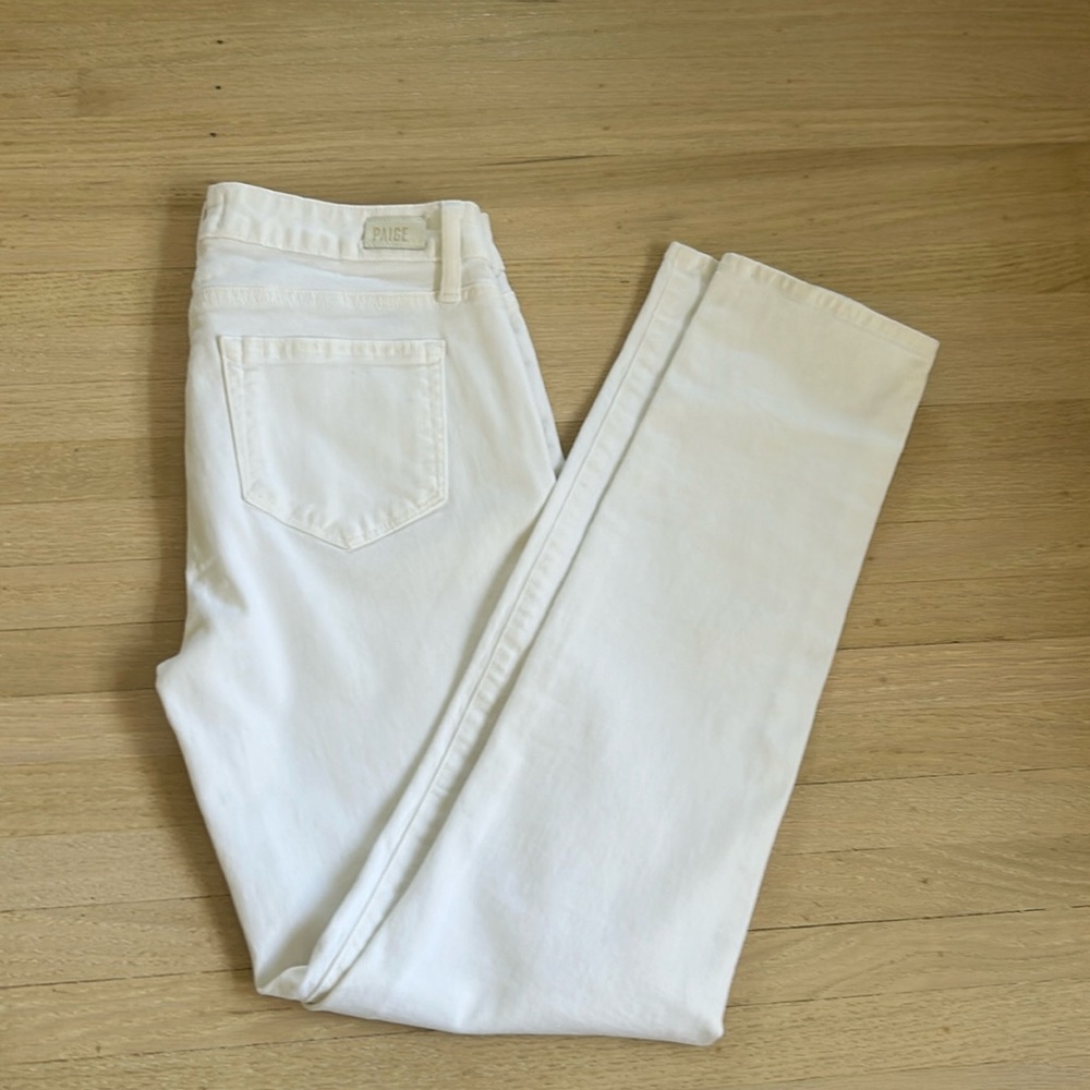 Paige white jeans